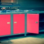 Custom bench and cabintes designed and built by A1 Steel and Alloy
